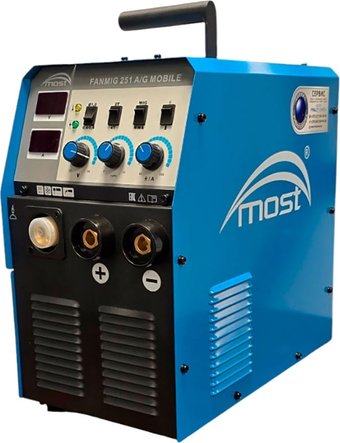Сварочный инвертор MOST Fanmig 251 A/G mobile – изображение в каталоге