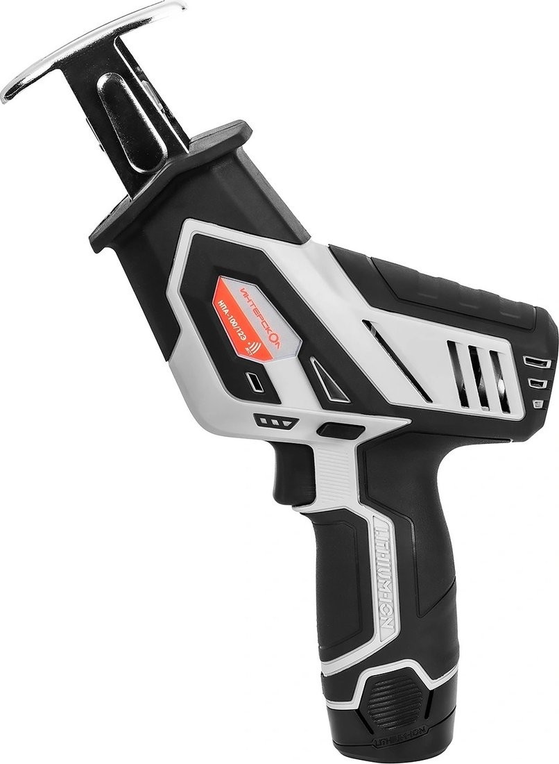 Сабельная пила Интерскол НПА-100/12Э 805.2.2.70 (с 2-мя АКБ) – фото товара