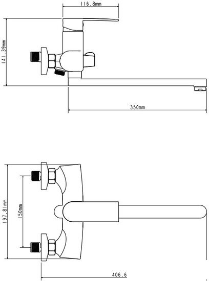 Смеситель Ekko E22151-7 - фото товара