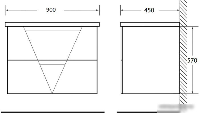 BelBagno VITTORIA-900-2C-SO-PINO-P – фото товара