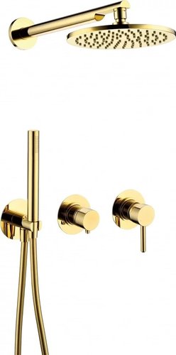 Душевая система Grocenberg GB5090 (золото глянец) - изображение в каталоге