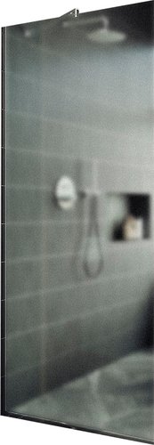 Душевая стенка MaybahGlass 119x195 MGD-688-4у (сатин стекло/хром глянцевый) - изображение в каталоге