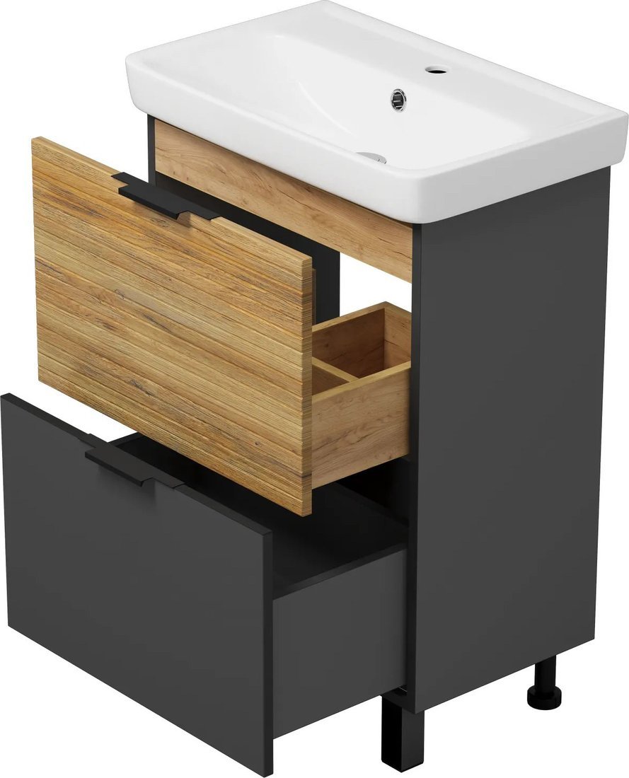 Misty Тумба под умывальник Форест 60 Э-Фор-07060-0219-2Я+БП-э0002705 – фото товара