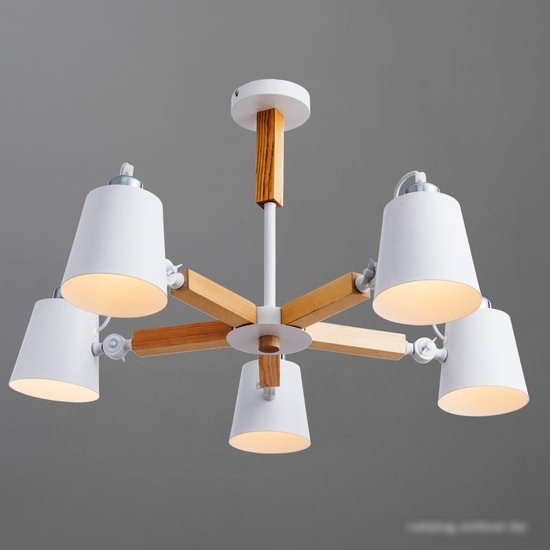 Люстра средней высоты Arte Lamp Oscar A7141PL-5WH – фото товара