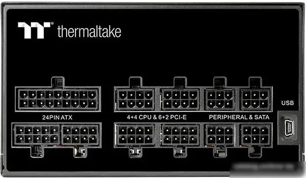 Блок питания Thermaltake Toughpower iRGB PLUS 750W Gold TT Premium Edition TPI-750DH3FCG – фото товара