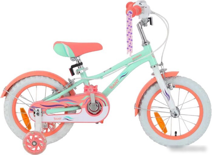 Детский велосипед Rant Sonic 14 (мятный) – изображение в каталоге