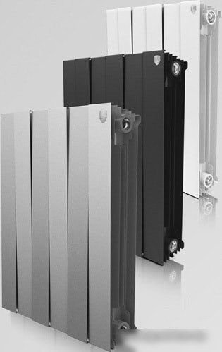 Биметаллический радиатор Royal Thermo PianoForte 500 Noir Sable (9 секций) - фото товара