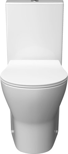 Унитаз напольный Керамин Сканди Slim МЛ 2-режим (белый) - изображение в каталоге