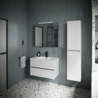 Sancos Тумба под умывальник Urban UR80W (белый глянец) – изображение в каталоге