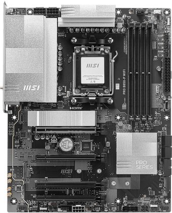 Материнская плата MSI Pro B850-P WiFi – изображение в каталоге