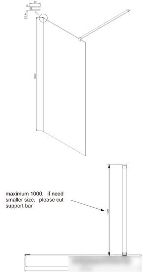Душевая стенка Ambassador Set 15031112-ST4 - фото товара