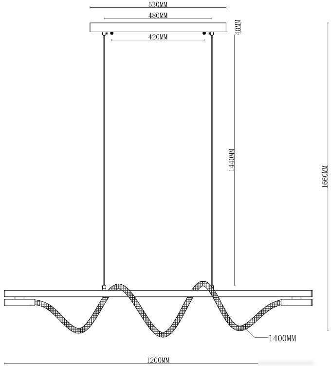 Подвесная люстра Moderli True V10679-PL – фото товара
