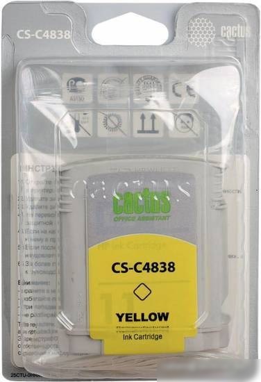 Картридж CACTUS CS-C4838 (аналог HP 11 C4838A) – фото товара