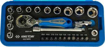 Универсальный набор инструментов King Tony 2527MRE (27 предметов) – изображение в каталоге
