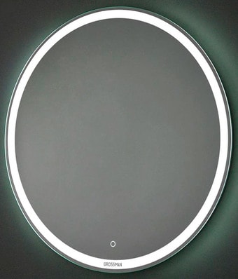 Мебель для ванных комнат Grossman Зеркало Cosmo LED 77x77 9D770 – изображение в каталоге