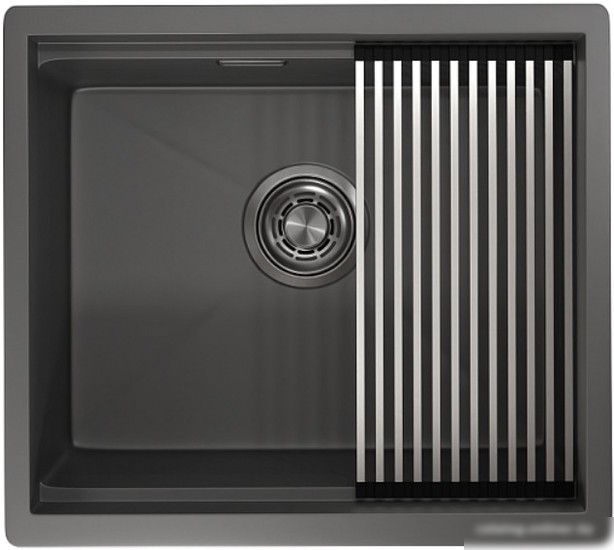 Кухонная мойка Granula GR-5045U (графит матовый) - фото товара
