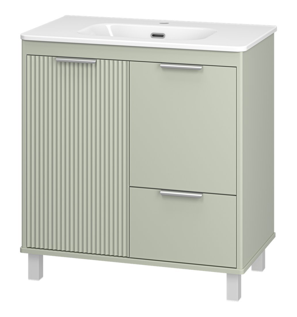 Brevita Тумба под умывальник Risacca Pistachio 80 RIS-06080-0842Я (фисташковый) – фото товара