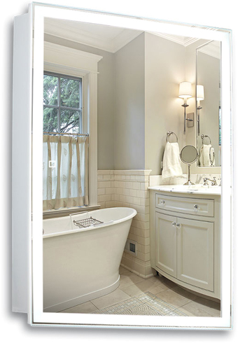 Silver Mirrors Шкаф с зеркалом Киотo flip 53.5х75 LED-00002473 – изображение в каталоге