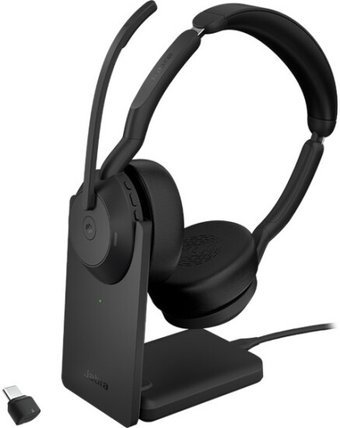 Офисная гарнитура Jabra Evolve2 55 MS Stereo Stand USB-C – изображение в каталоге
