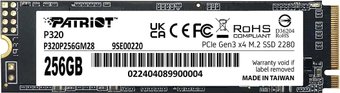SSD Patriot P320 256GB P320P256GM28 – изображение в каталоге
