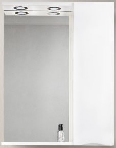 BelBagno Шкаф с зеркалом Marino-SPC-600/750-1A-BL-P-R (bianco lucido) – изображение в каталоге