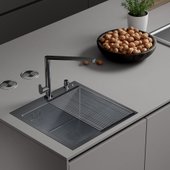 Кухонная мойка Roxen Simple 560220-45B - изображение в каталоге