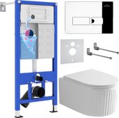 Унитаз подвесной Roxen StounFix Dual Fresh 968213 - изображение в каталоге