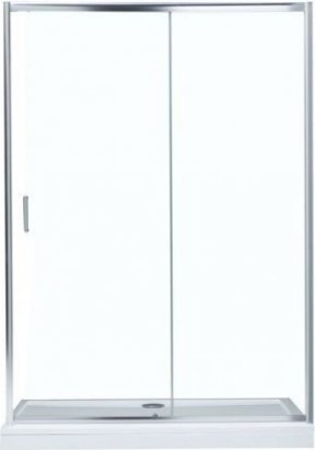 Душевая дверь Aquanet SD-1400A 140 (прозрачное стекло) - изображение в каталоге