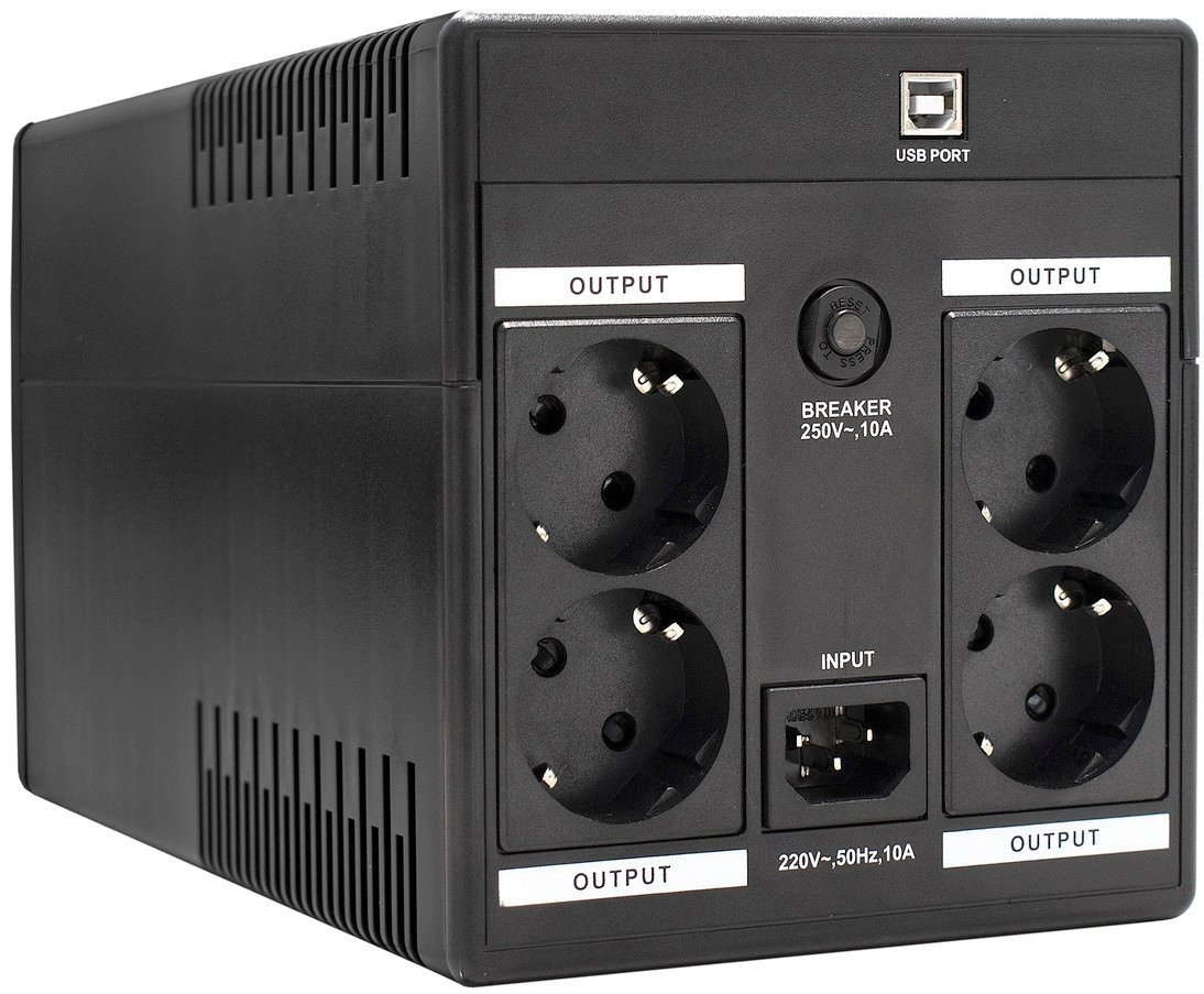 Источник бесперебойного питания ExeGate SpecialPro Smart LLB-1200.LCD.AVR.4SH.USB EP285494RUS – фото товара
