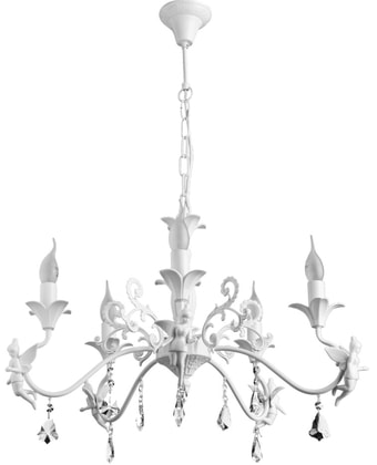 Подвесная люстра Arte Lamp Angelina A5349LM-5WH – изображение в каталоге