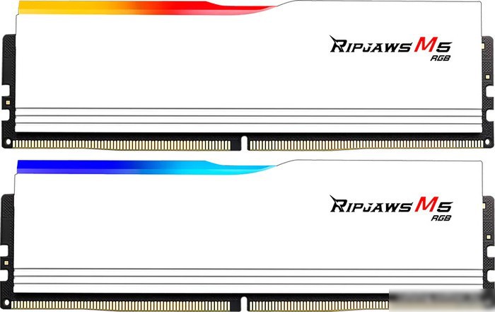 Оперативная память G.Skill Ripjaws M5 RGB 2x16ГБ DDR5 6000 МГц F5-6000J3040F16GX2-RM5RW – изображение в каталоге