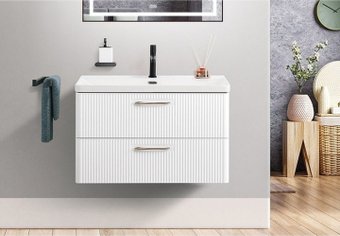 BelBagno Тумба под умывальник DUE-800-2C-SO-BL-P-FH – изображение в каталоге