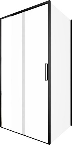 Душевой уголок Aquanet Pleasure Evo 110 AE65-110x100-BT (черный анодированный) - изображение в каталоге