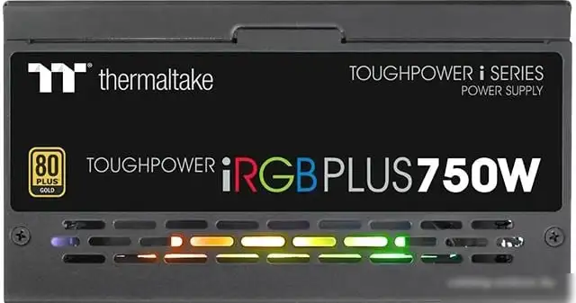 Блок питания Thermaltake Toughpower iRGB PLUS 750W Gold TT Premium Edition TPI-750DH3FCG – фото товара