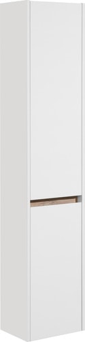 Акватон Шкаф-пенал Нортон 34 1A249403NT01R (правый, белый/дуб эндгрейн) – изображение в каталоге