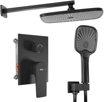 Душевая система Rea Moby Black + Box REA-P2402 - изображение в каталоге