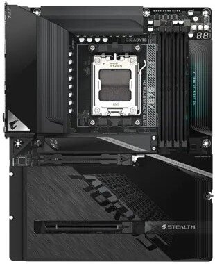 Материнская плата Gigabyte X870 Aorus Stealth – изображение в каталоге