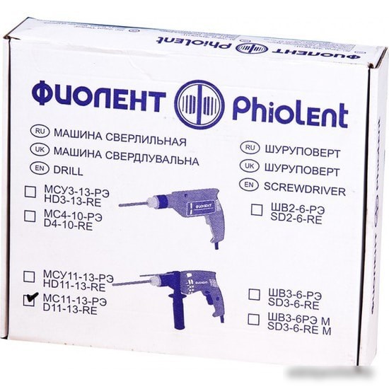 Безударная дрель Фиолент МС11-13-РЭ – фото товара