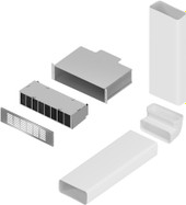 Комплект воздуховодов MAUNFELD MIDS834 с фильтром CF314MW (для MIHC834SF2BK)