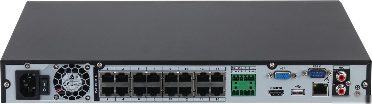 Сетевой видеорегистратор Dahua DHI-NVR4216-16P-4KS3 – фото товара