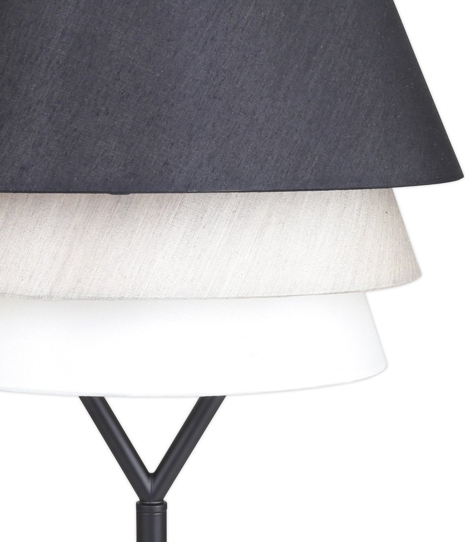 Настольная лампа ESCADA 10187/T (черный/бежевый/белый) – фото товара