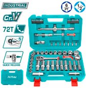 Универсальный набор инструментов Total THT121602 (62 предмета) – изображение в каталоге