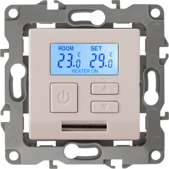 Терморегулятор ЭРА 12-4111-02 (слоновая кость) - изображение в каталоге