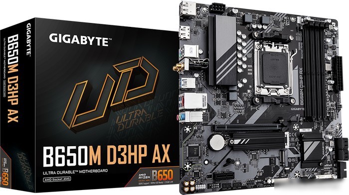 Материнская плата Gigabyte B650M D3HP AX (rev. 1.0) – фото товара