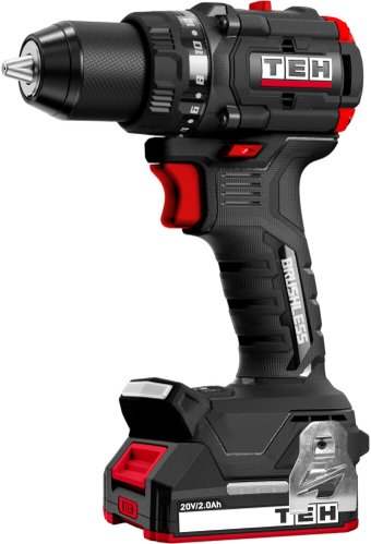 Дрель-шуруповерт TEH TDBL720-2B (с 2-мя АКБ, кейс) – изображение в каталоге