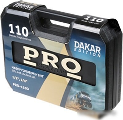 Универсальный набор инструментов PRO Startul PRO-110D (110 предметов) – фото товара