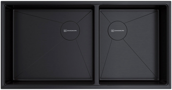Кухонная мойка Omoikiri Taki 85-2-LB-U/IF Side GB (графит) - изображение в каталоге