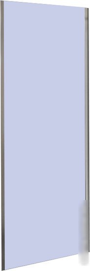 Душевая стенка Allen Brau Priority 3.31044.BA 89x200294073 (серебро браш) - изображение в каталоге