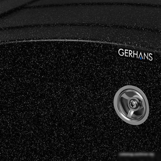 Кухонная мойка Gerhans A01 (черный) - фото товара