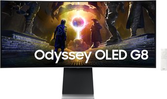 Smart монитор Samsung Odyssey OLED G8 LS34DG852SIXCI – изображение в каталоге